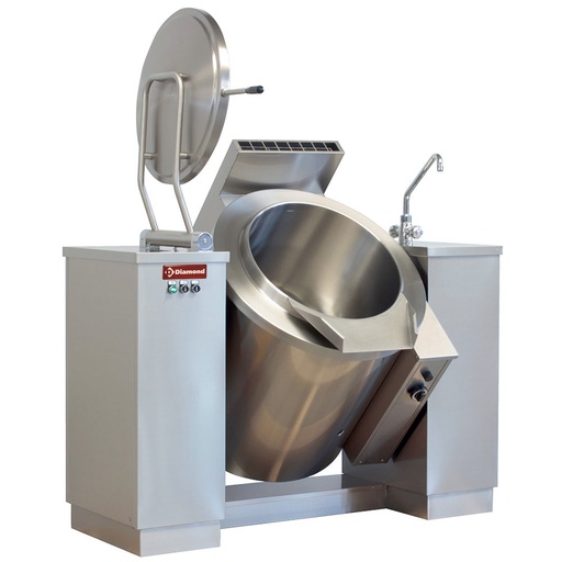[13337] GMB/500I Marmite basculante gaz 500 litres, chauffage indirect
